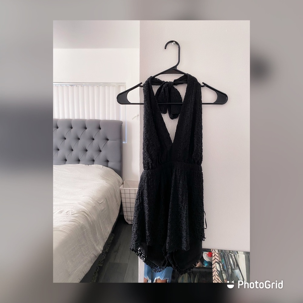 Lace romper